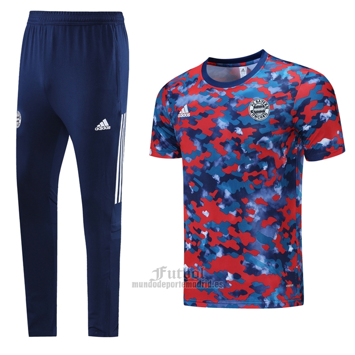 Chandal del Bayern Munich Manga Corta 2021 Azul